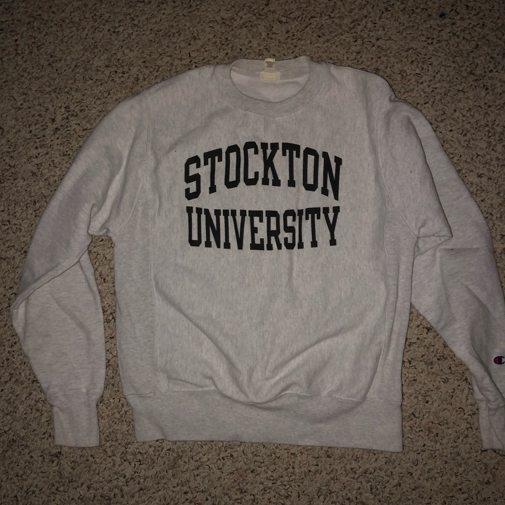 CHAMPION CREWNECK STOCKTON UNIVERSITY